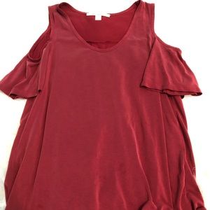 Cold shoulder top